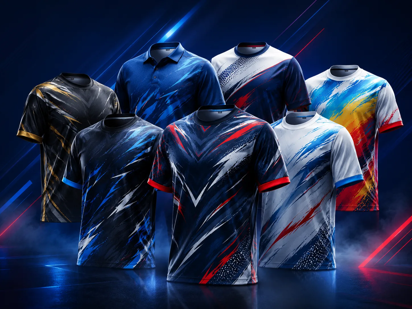 Baju sublimation jersey custom t-shirt