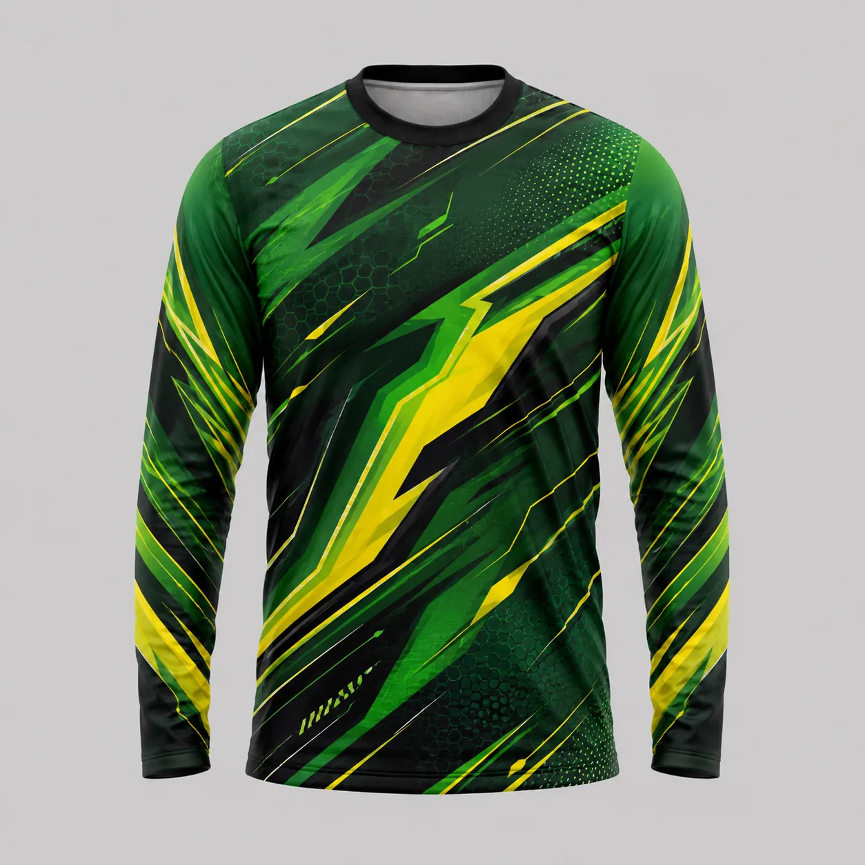 Baju sublimation jersey long sleeve t-shirt
