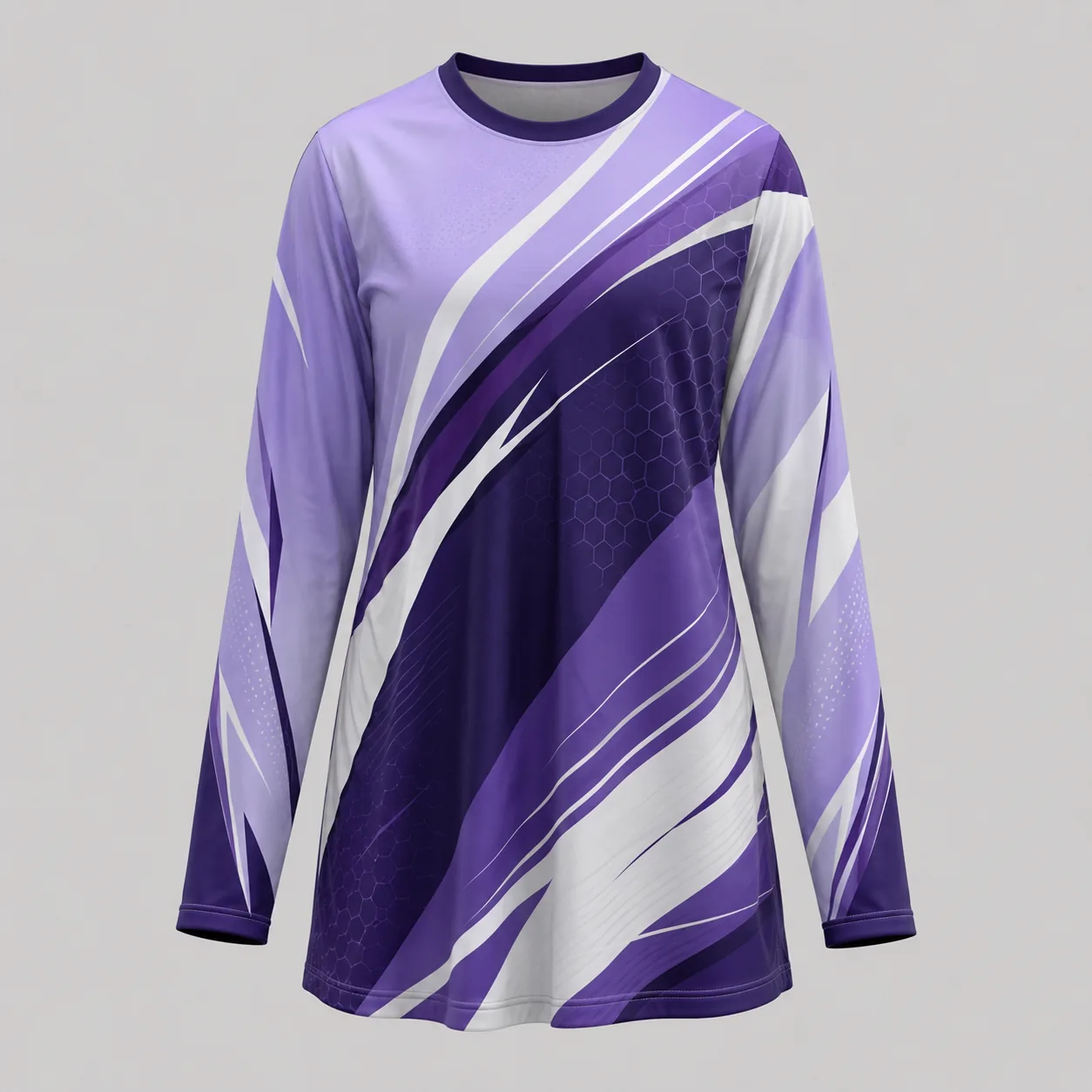 Baju sublimation jersey muslimah t-shirt